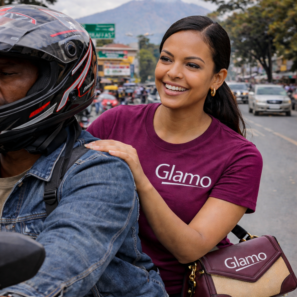 Usafiri wa Glamo kwa pikipiki