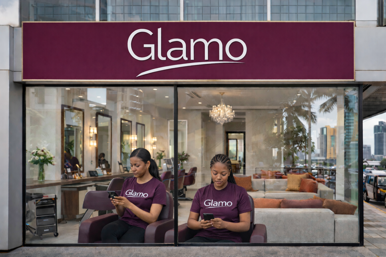 Salon ya Glamo coming soon